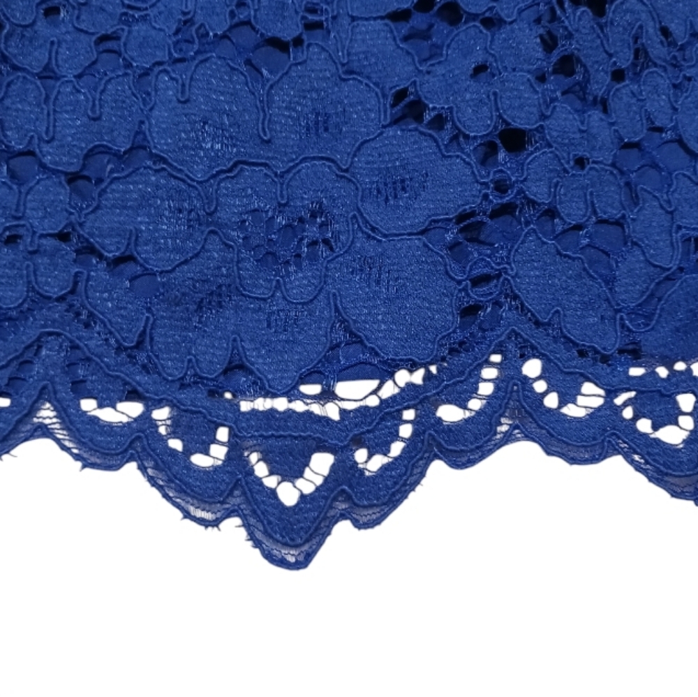 SOLD Talbots Lace Overlay Fit & Flare Cocktail Dress - Picture 9 of 9